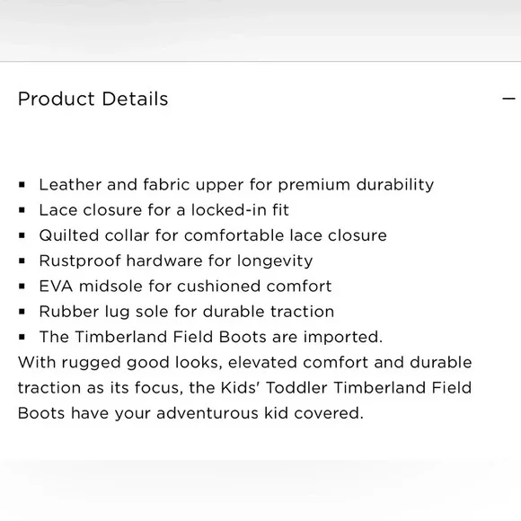 Timberland Field Boots - Picture 7 of 8